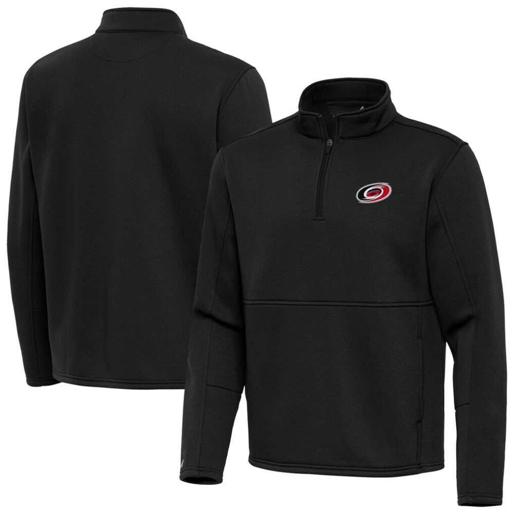 NHL Carolina Hurricanes Antigua Twist Quarter-Zip Pullover Jacket