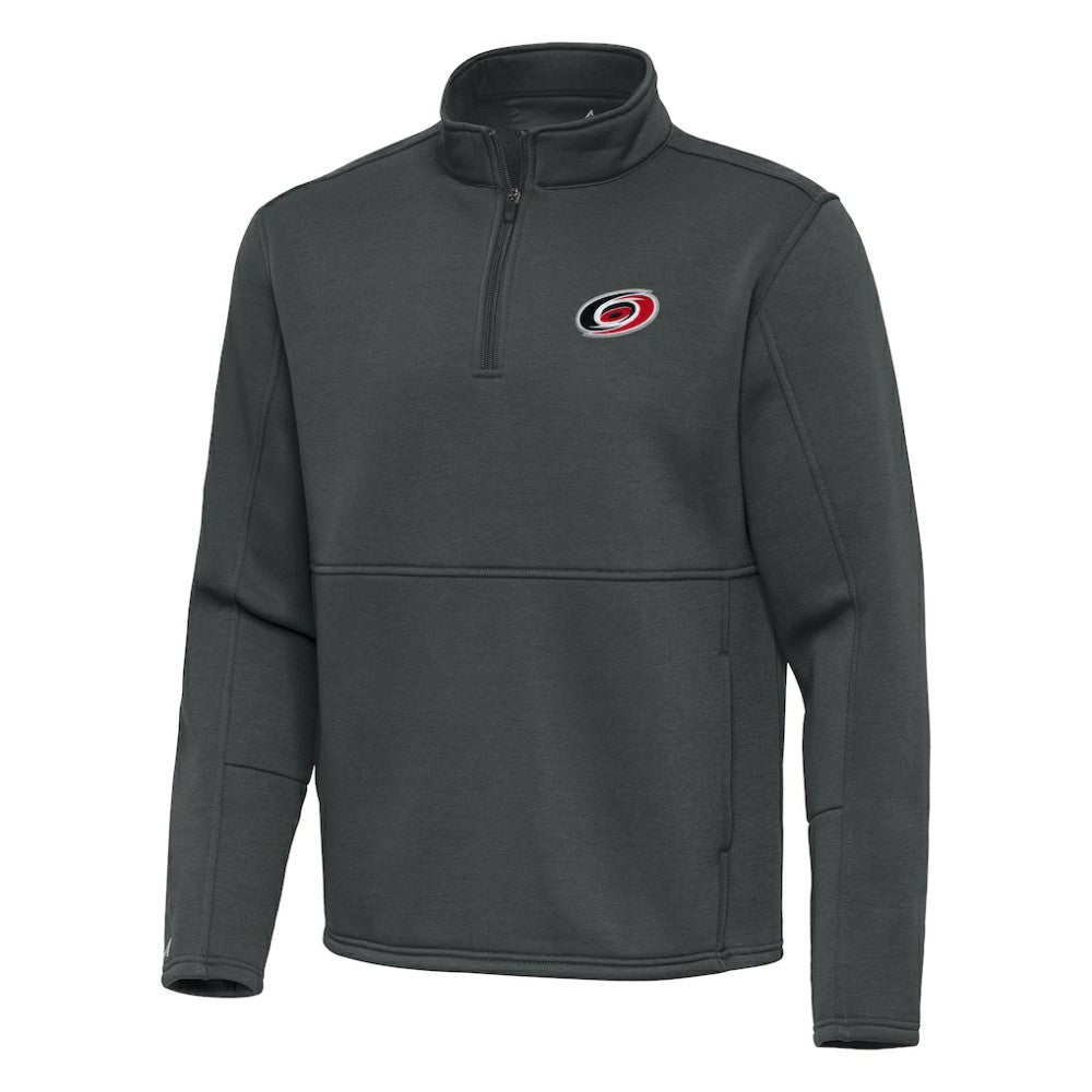 NHL Carolina Hurricanes Antigua Twist Quarter-Zip Pullover Jacket