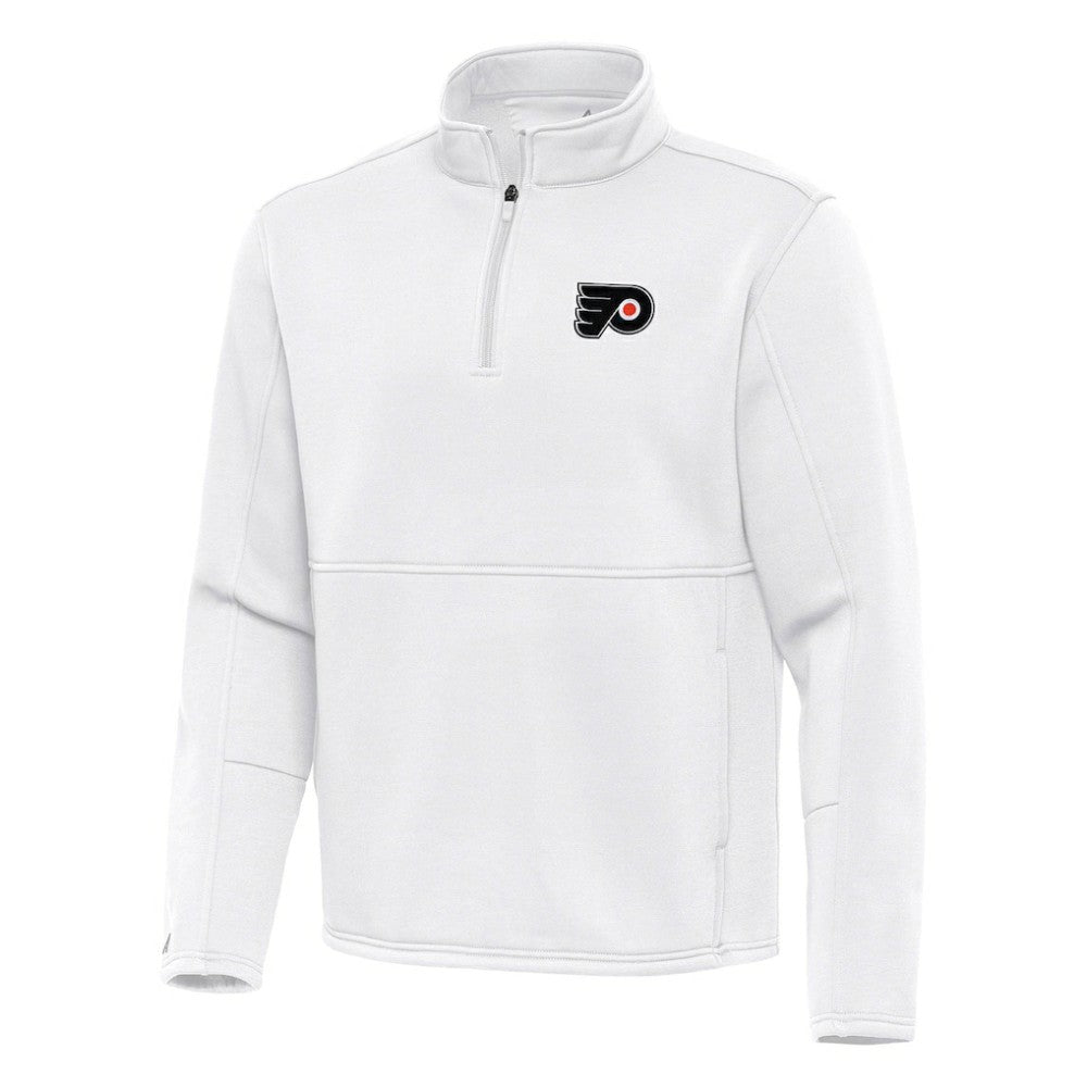 NHL Philadelphia Flyers Antigua Twist Quarter-Zip Pullover Jacket