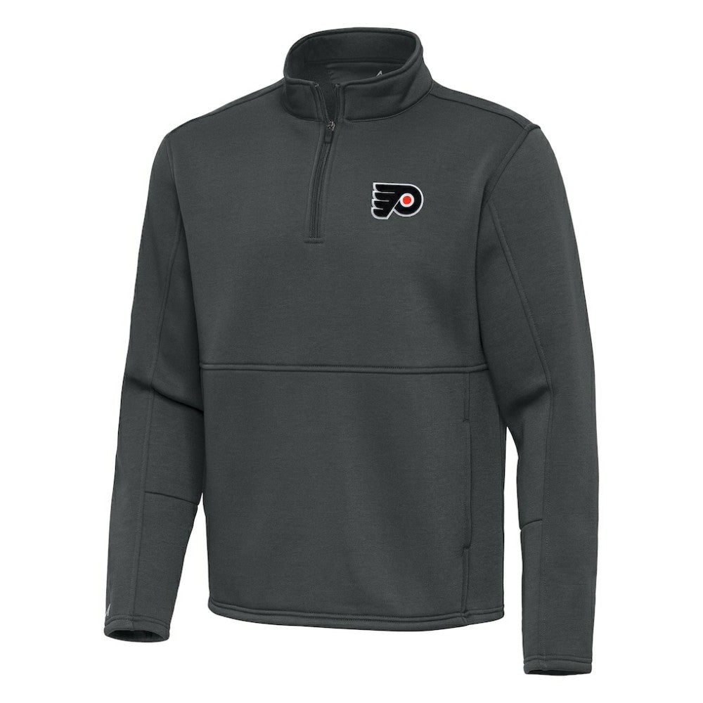NHL Philadelphia Flyers Antigua Twist Quarter-Zip Pullover Jacket