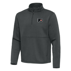 NHL Philadelphia Flyers Antigua Twist Quarter-Zip Pullover Jacket