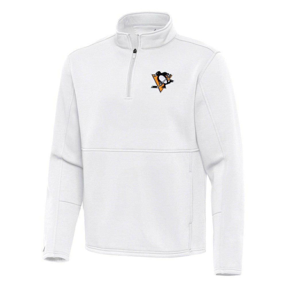 NHL Pittsburgh Penguins Antigua Twist Quarter-Zip Pullover Jacket