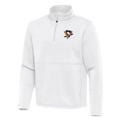 NHL Pittsburgh Penguins Antigua Twist Quarter-Zip Pullover Jacket