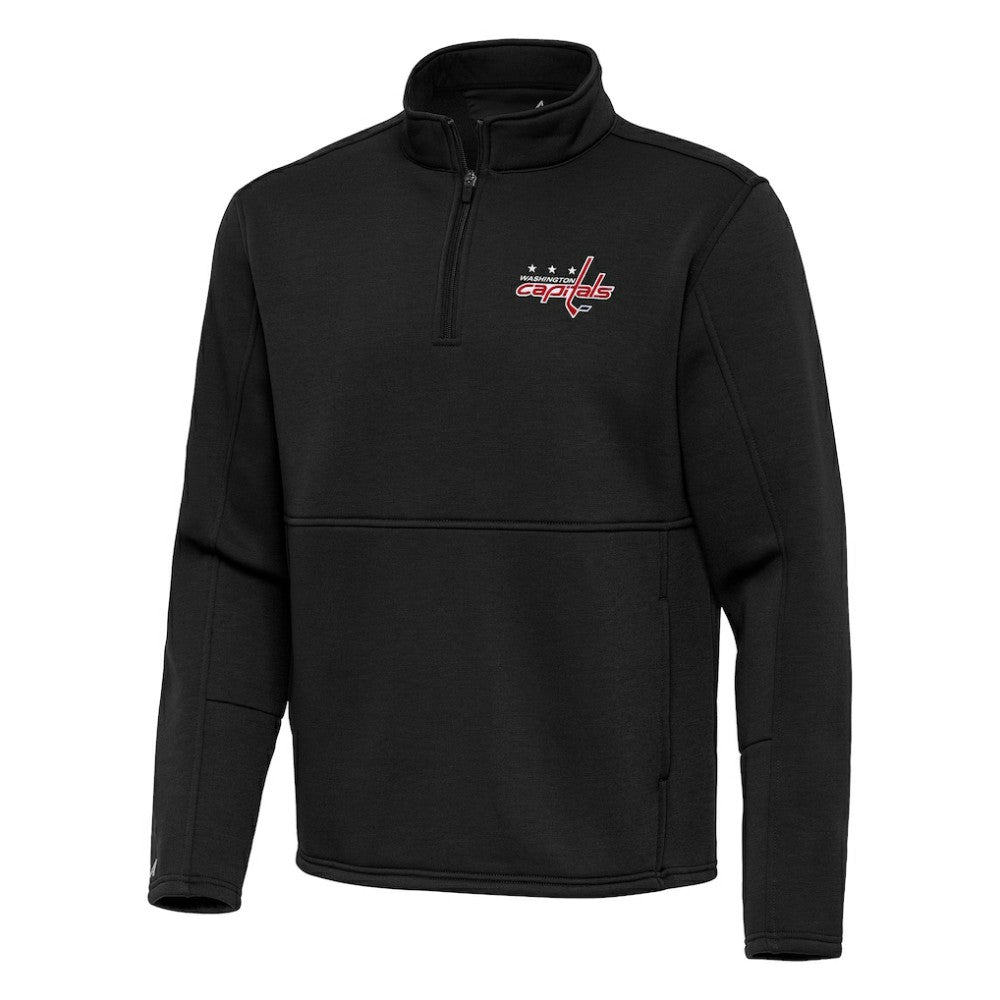 NHL Washington Capitals Antigua Twist Quarter-Zip Pullover Jacket