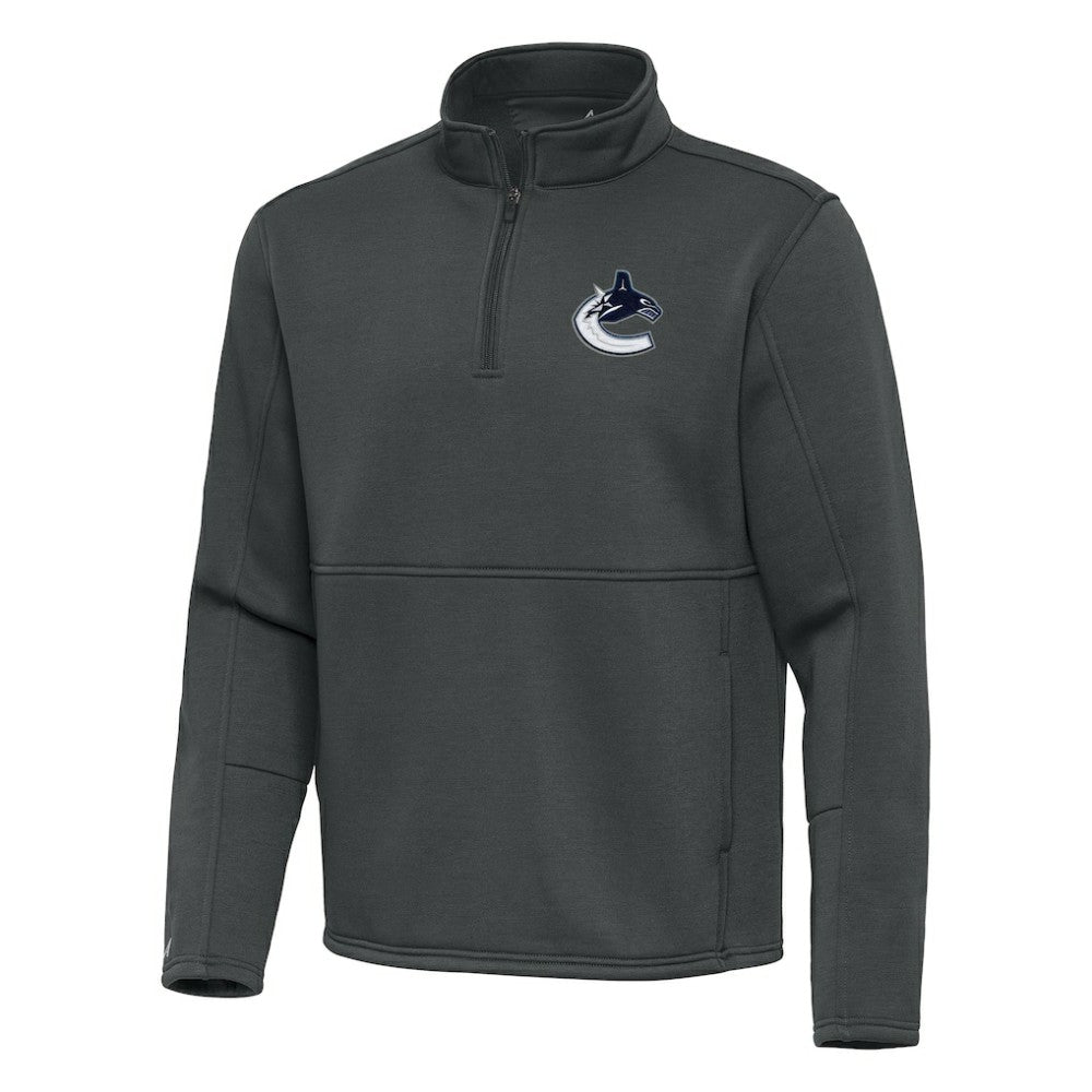 NHL Vancouver Canucks Antigua Twist Quarter-Zip Pullover Jacket