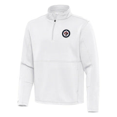 NHL Winnipeg Jets Antigua Twist Quarter-Zip Pullover Jacket