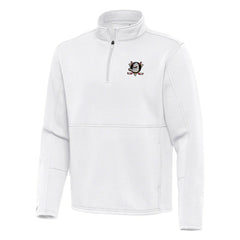 NHL Anaheim Ducks Antigua Twist Quarter-Zip Pullover Jacket