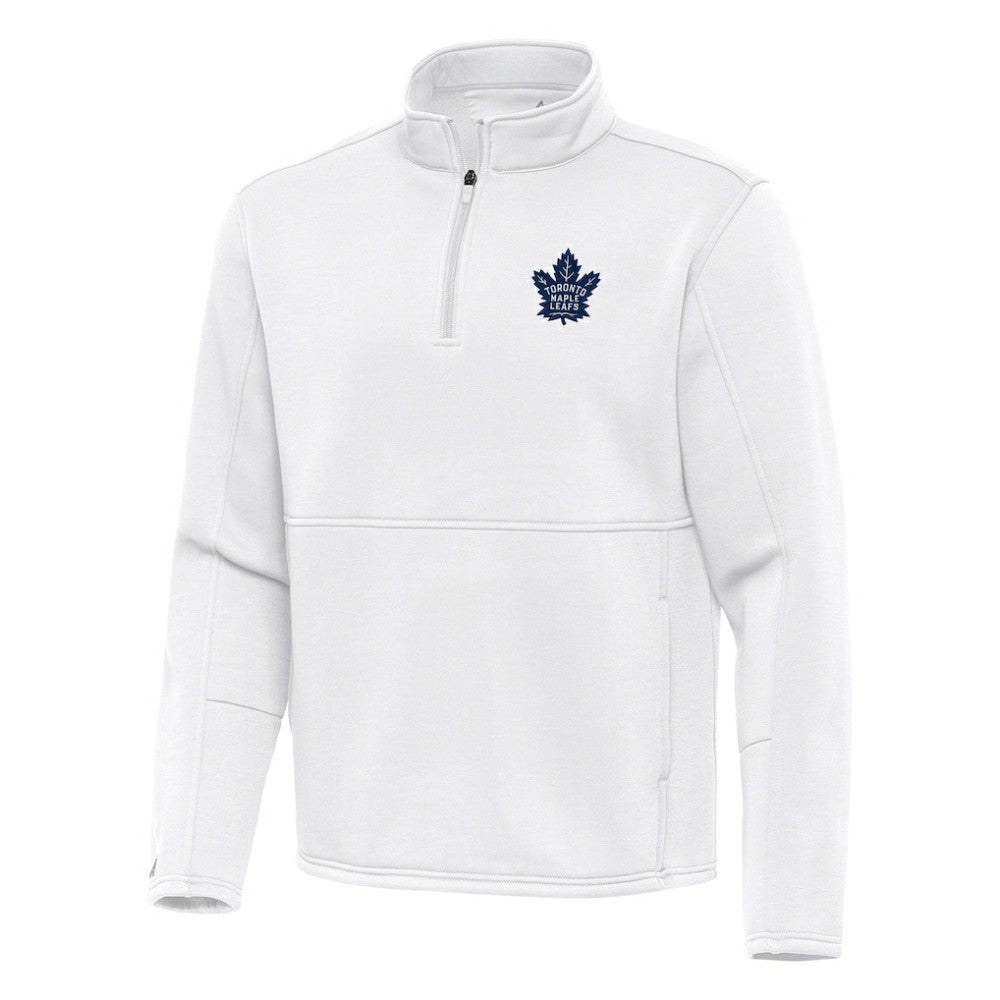 NHL Toronto Maple Leafs Antigua Twist Quarter-Zip Pullover Jacket