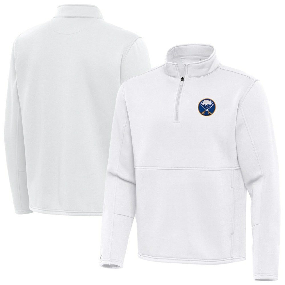 NHL Buffalo Sabres Antigua Twist Quarter-Zip Pullover Jacket