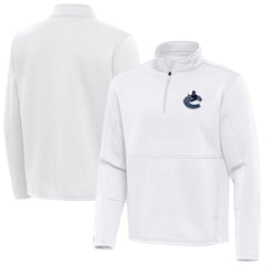 NHL Vancouver Canucks Antigua Twist Quarter-Zip Pullover Jacket