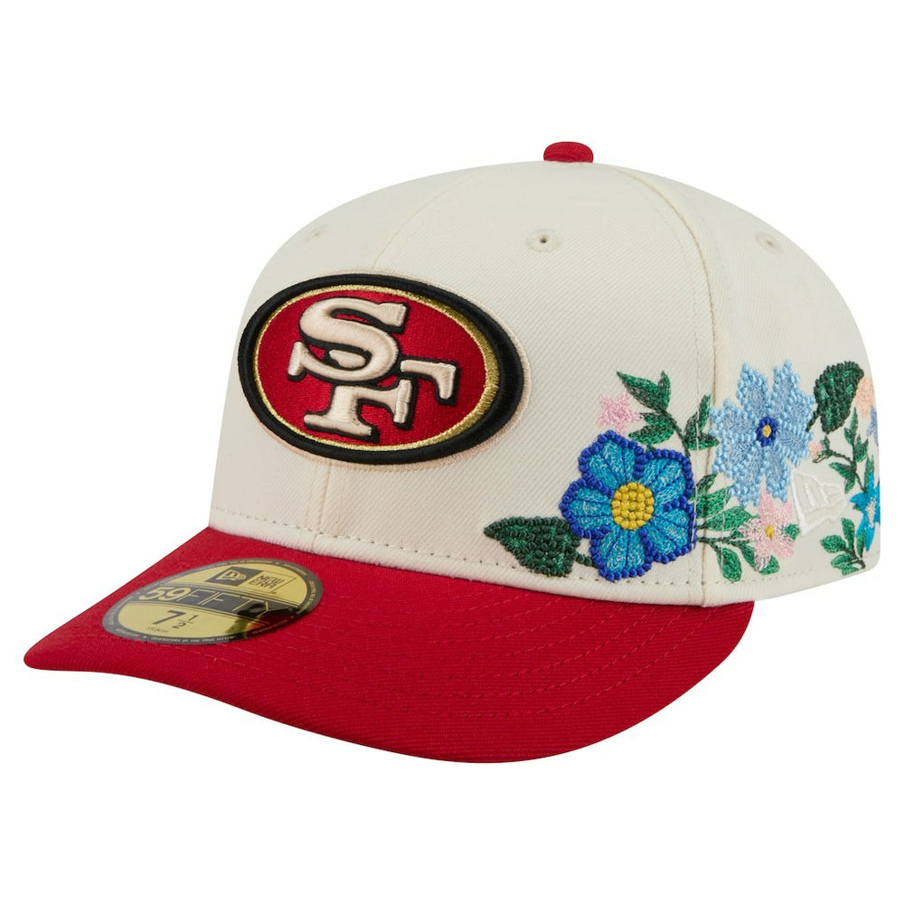 Tonal Floral 59FIFTY Fitted Hat - San Francisco 49ers Hats