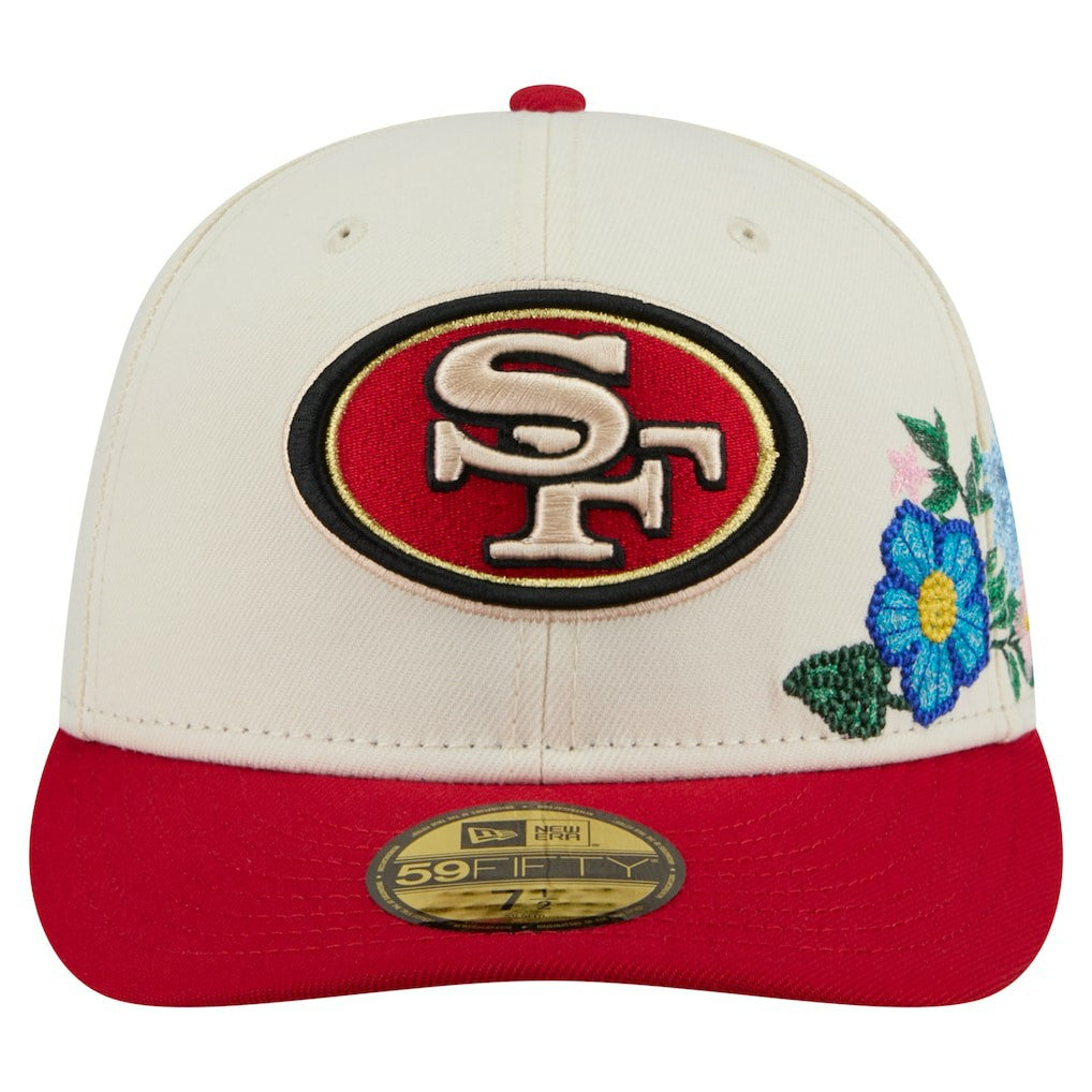 Tonal Floral 59FIFTY Fitted Hat - San Francisco 49ers Hats