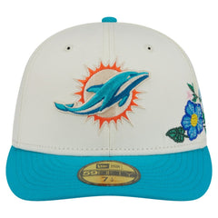 Tonal Floral 59FIFTY Fitted Hat - Miami Dolphins Hats