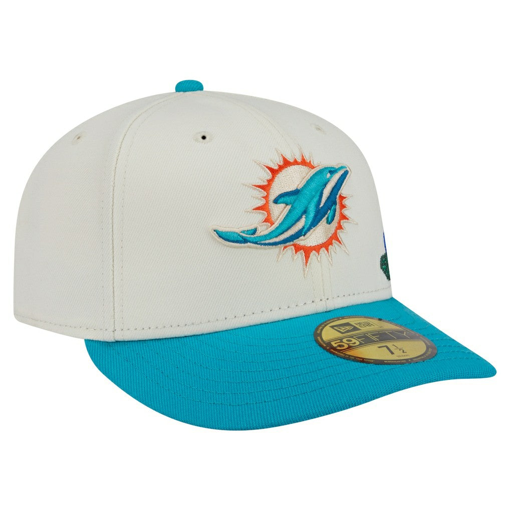 Tonal Floral 59FIFTY Fitted Hat - Miami Dolphins Hats