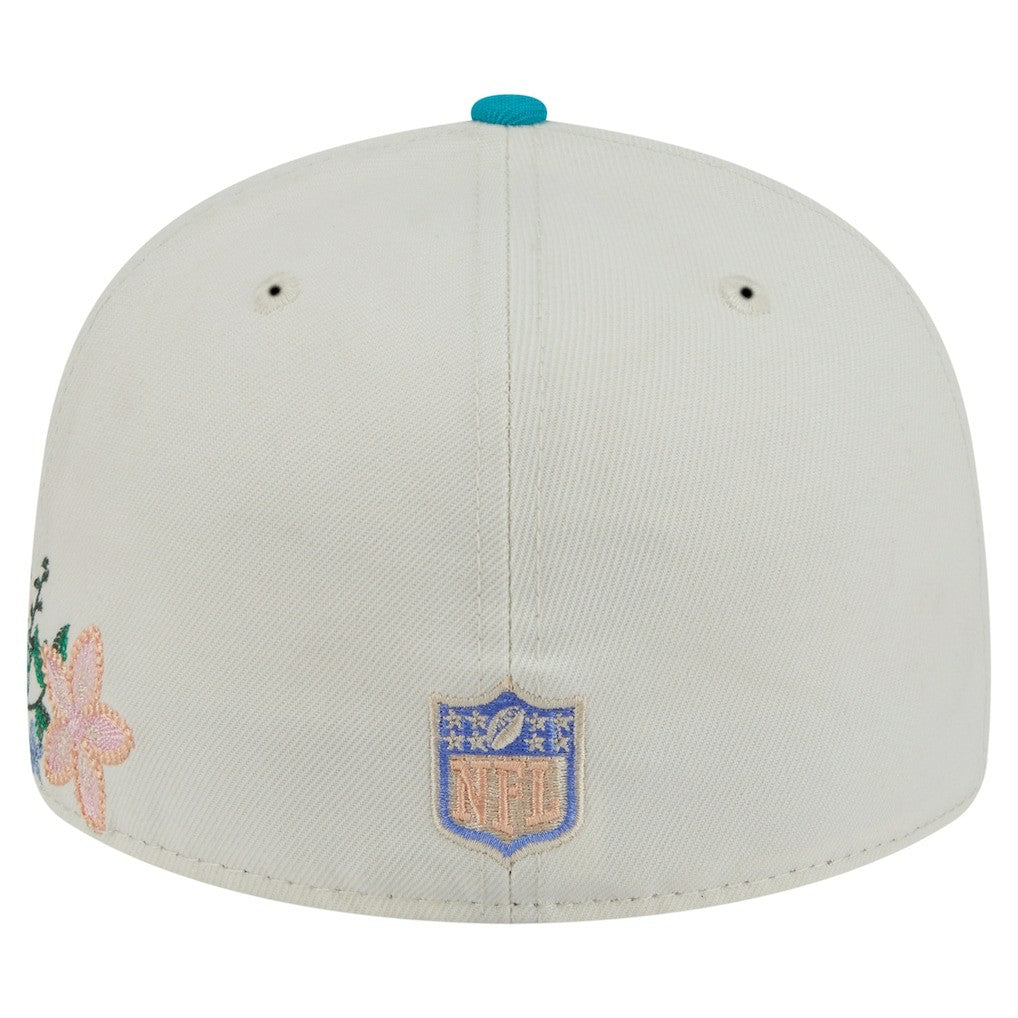 Tonal Floral 59FIFTY Fitted Hat - Miami Dolphins Hats