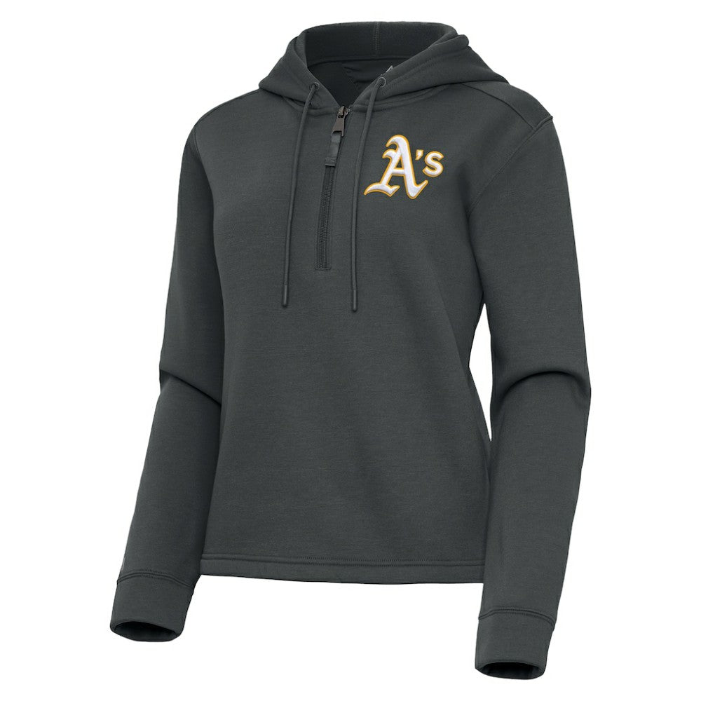 Pewter Athletics Antigua Women's Contemporary Quarter-Zip Hoodie