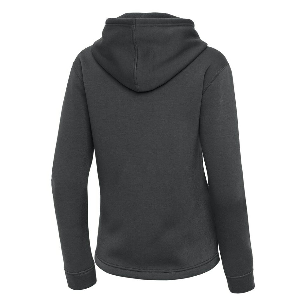 Pewter San Diego Padres Antigua Women's Contemporary Quarter-Zip Hoodie