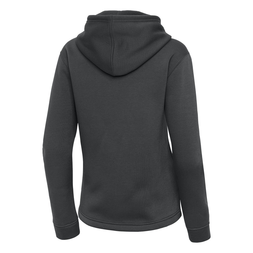 Pewter Milwaukee Brewers Antigua Women's Contemporary Quarter-Zip Hoodie