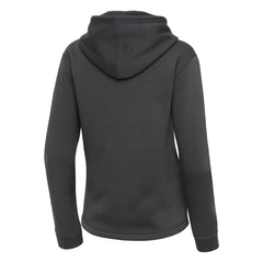 Pewter Milwaukee Brewers Antigua Women's Contemporary Quarter-Zip Hoodie
