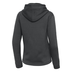 Pewter Washington Nationals Antigua Women's Contemporary Quarter-Zip Hoodie