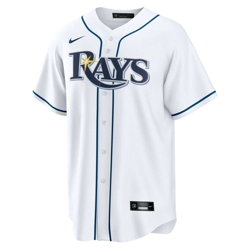 White Yandy Díaz Tampa Bay Rays Nike Home Replica Jersey