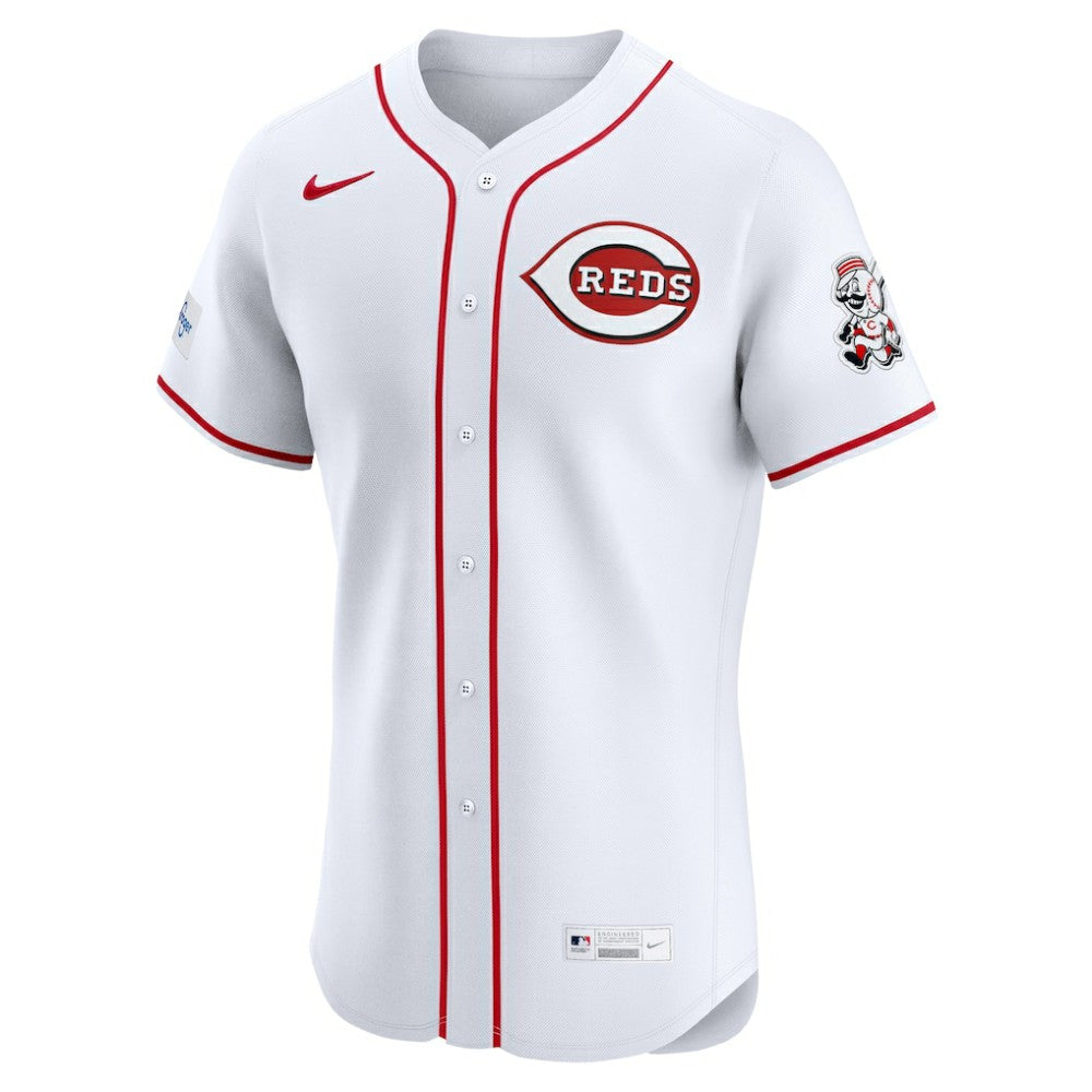White Cincinnati Reds Nike Home Elite Jersey