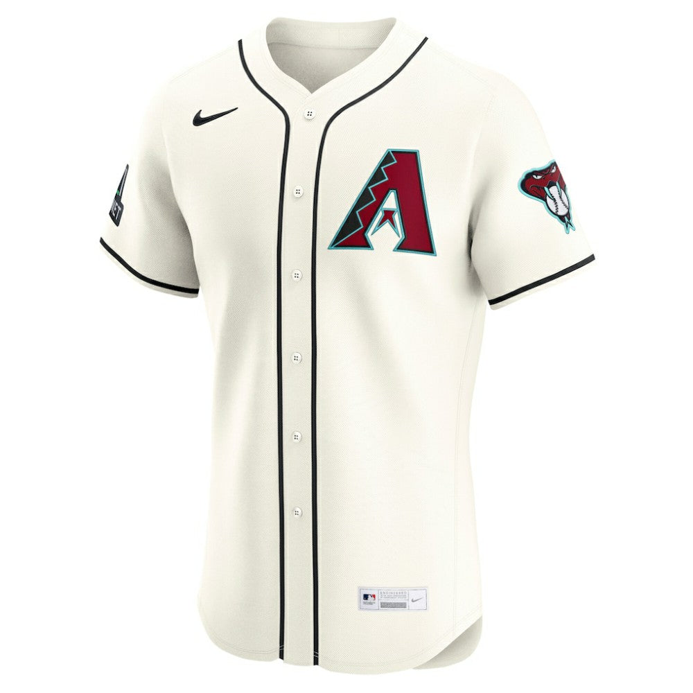 Cream Arizona Diamondbacks Nike Home Elite Jersey