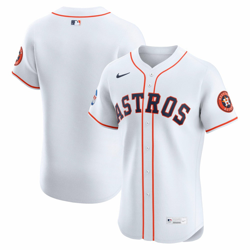 White Houston Astros Nike Home Elite Jersey