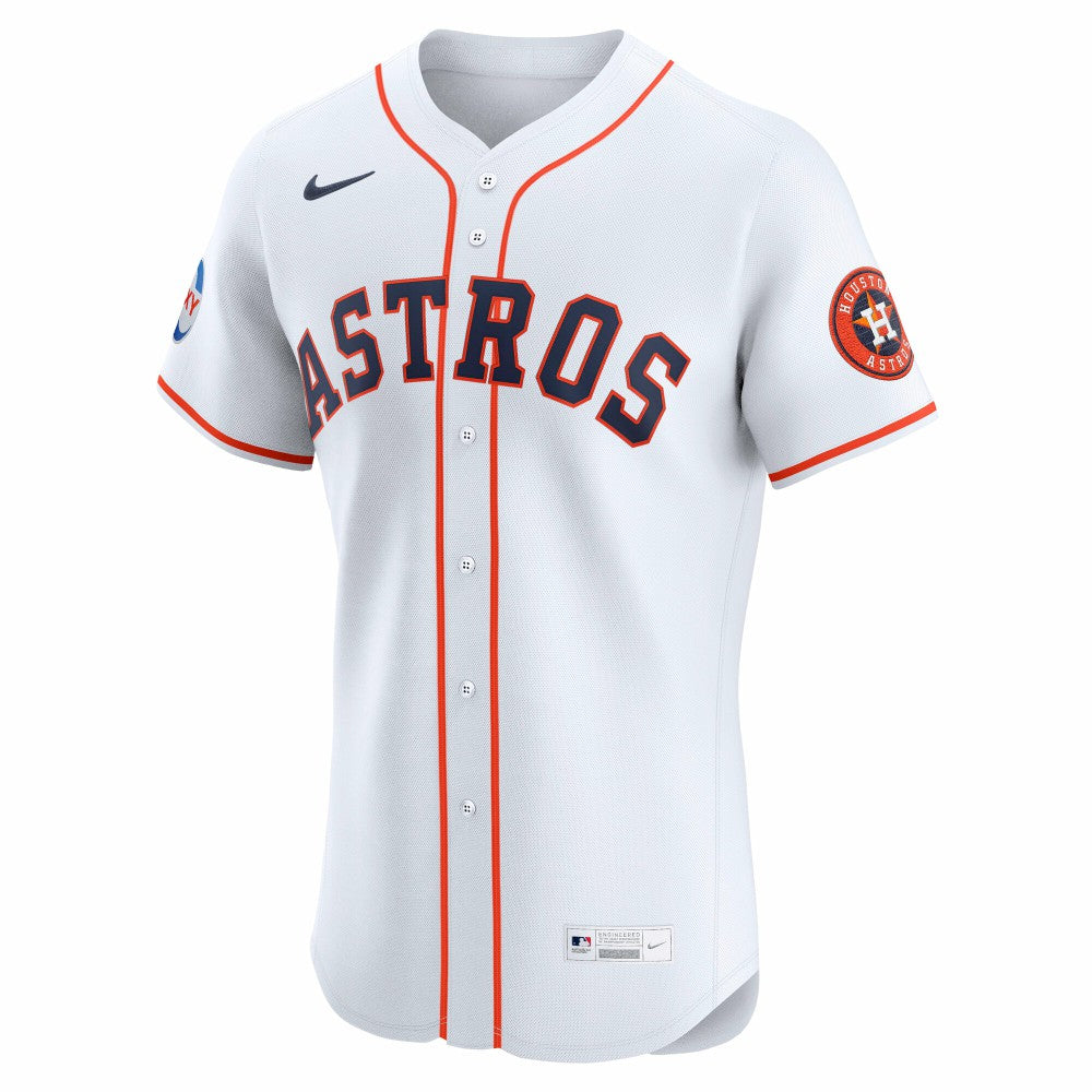 White Houston Astros Nike Home Elite Jersey