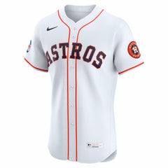 White Houston Astros Nike Home Elite Jersey