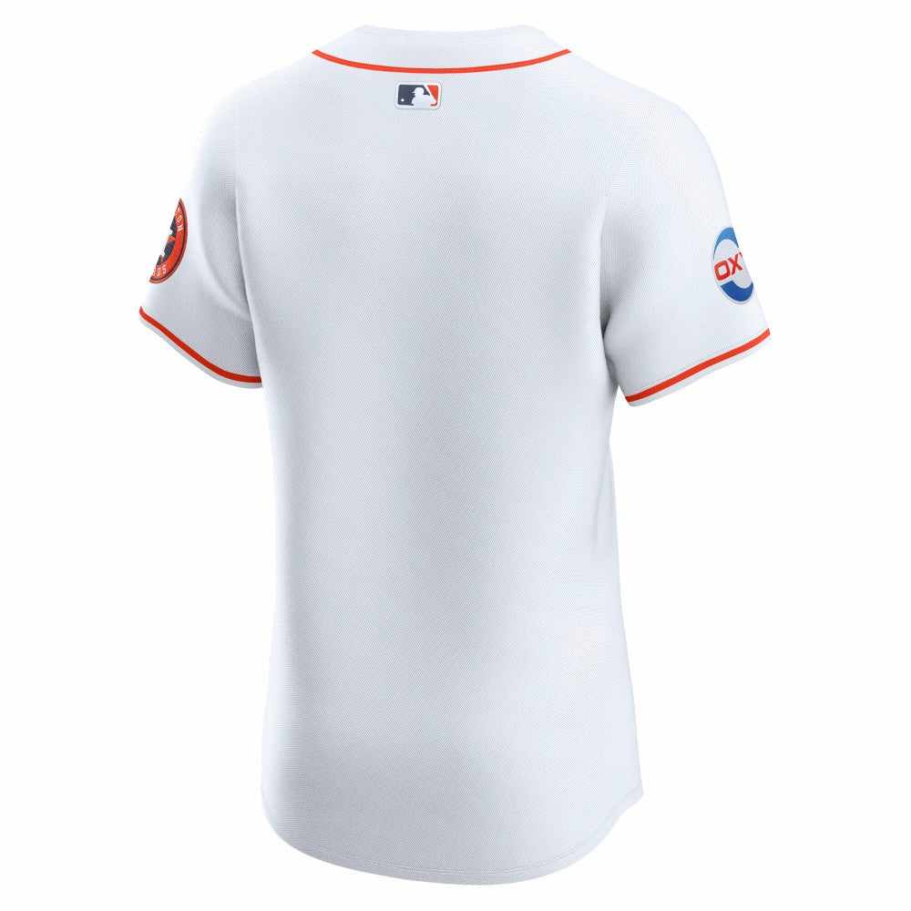 White Houston Astros Nike Home Elite Jersey