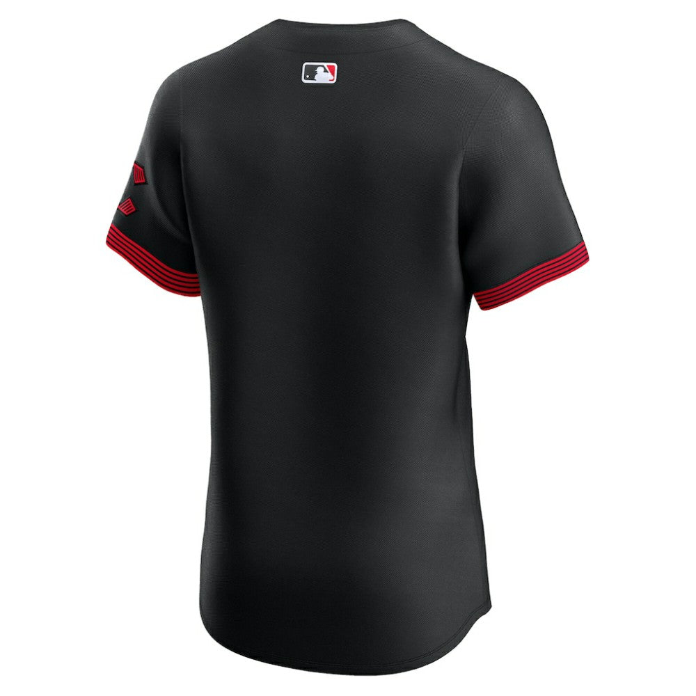 Black Cincinnati Reds Nike City Connect  Elite Jersey