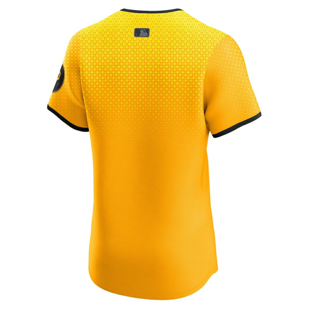 Gold Pittsburgh Pirates Nike City Connect  Elite Jersey