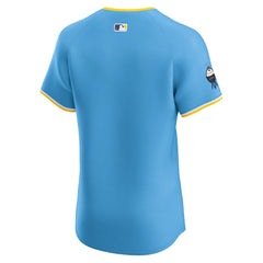 Powder Blue Milwaukee Brewers Nike City Connect  Elite Jersey