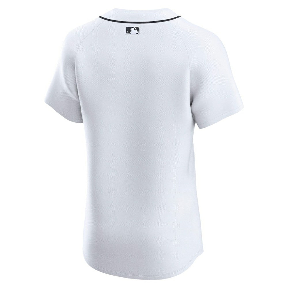White Detroit Tigers Nike Home Elite Jersey