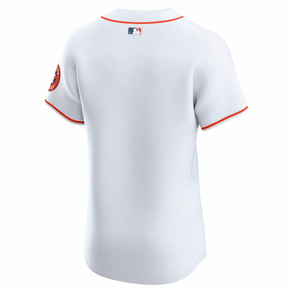 White Houston Astros Nike Home Elite Jersey