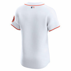 White Houston Astros Nike Home Elite Jersey