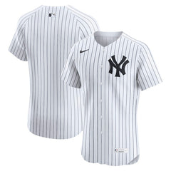 White New York Yankees Nike Home Elite Jersey