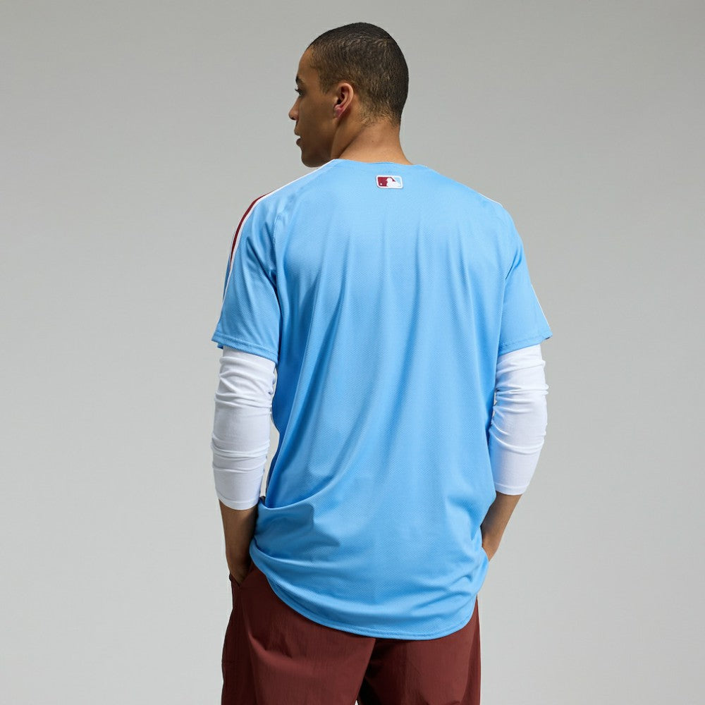Light Blue Philadelphia Phillies Nike Alternate Elite Jersey