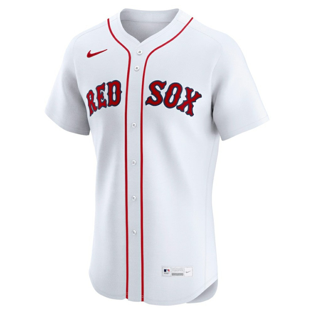 White Boston Red Sox Nike Home Elite Jersey