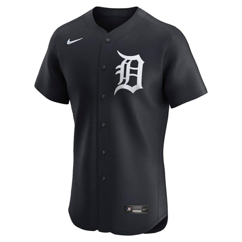 Navy Detroit Tigers Nike Alternate 2 Elite Jersey