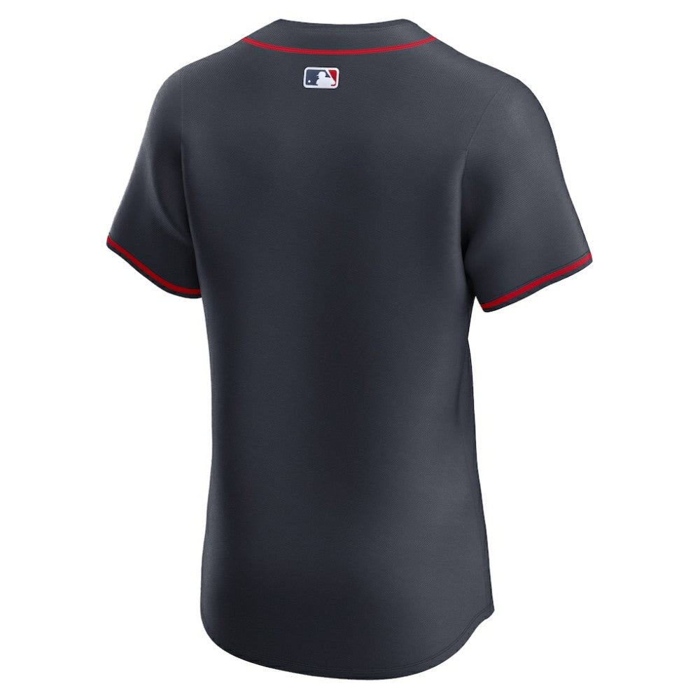 Navy Atlanta Braves Nike Alternate Elite Jersey