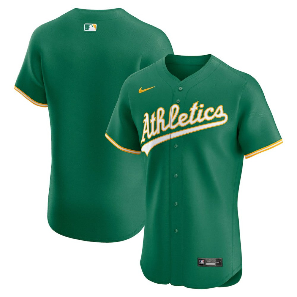 Kelly Green Athletics Nike Alternate Elite Jersey