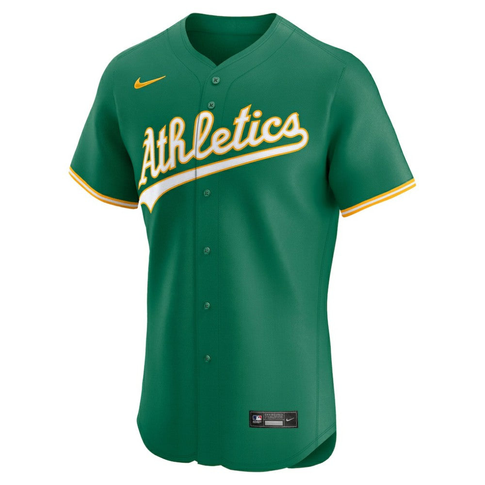 Kelly Green Athletics Nike Alternate Elite Jersey