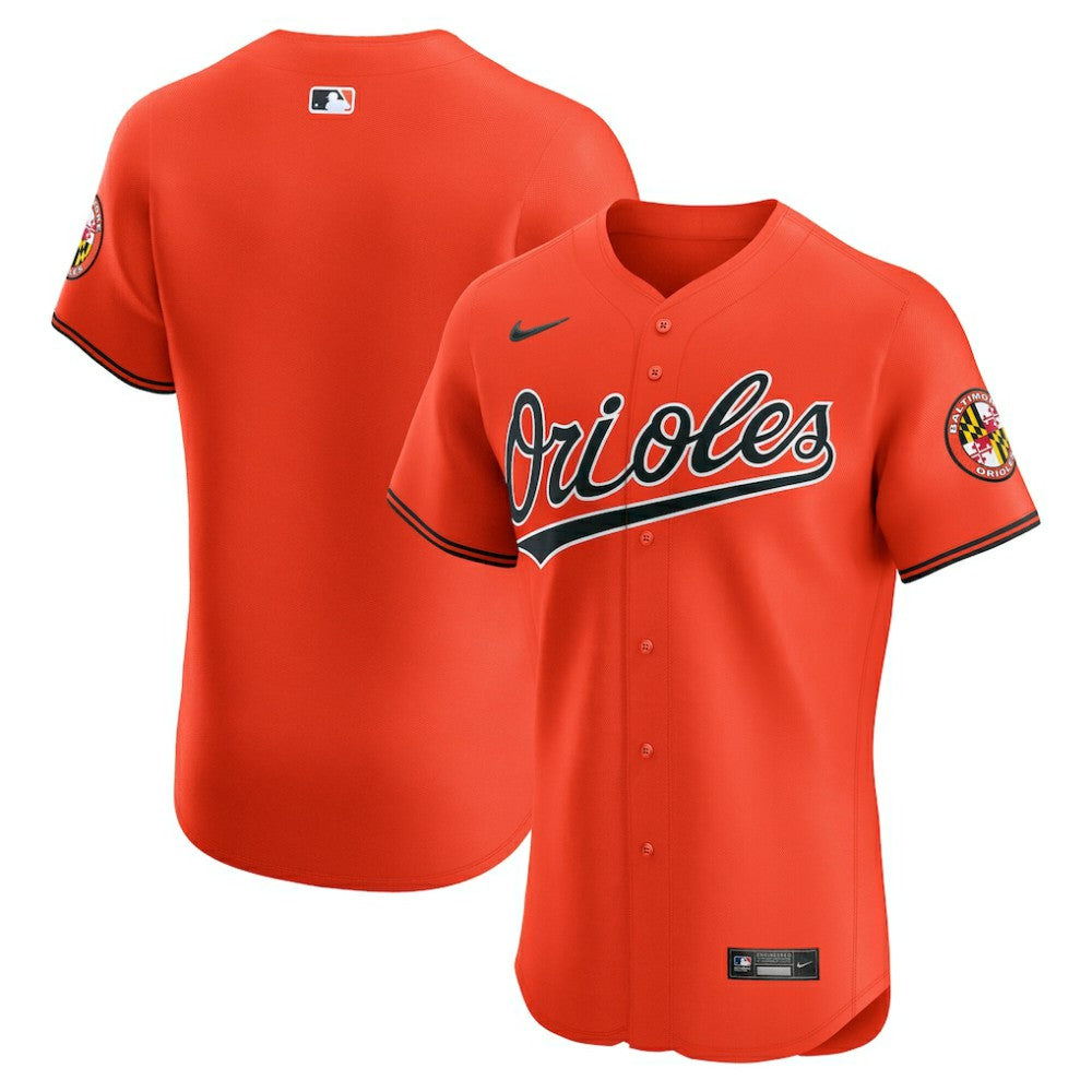 Orange Baltimore Orioles Nike Alternate 2  Elite Jersey