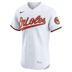 White Baltimore Orioles Nike Home Elite Jersey