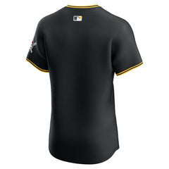 Black Pittsburgh Pirates Nike Alternate Elite Jersey