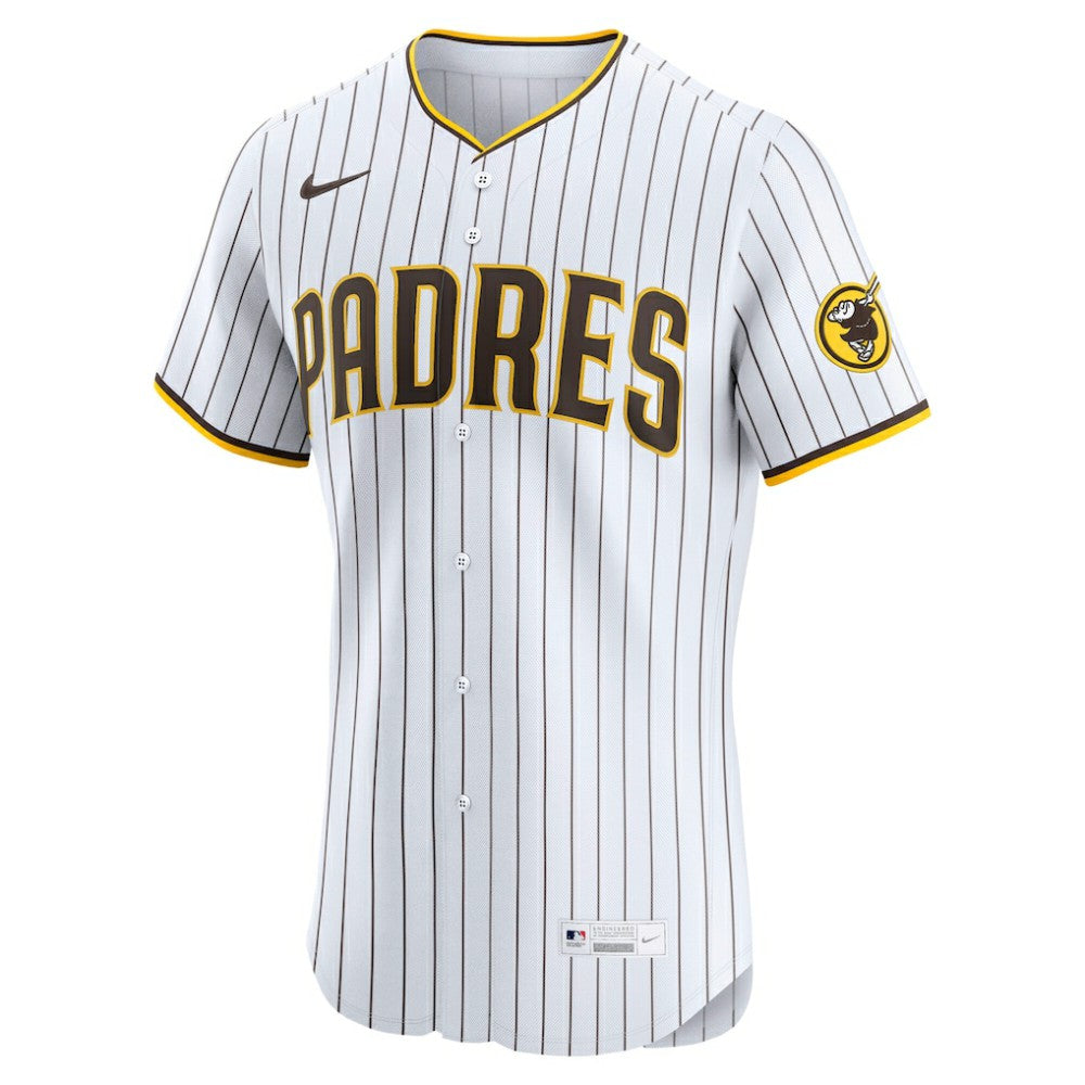 White San Diego Padres Nike Home Elite Jersey