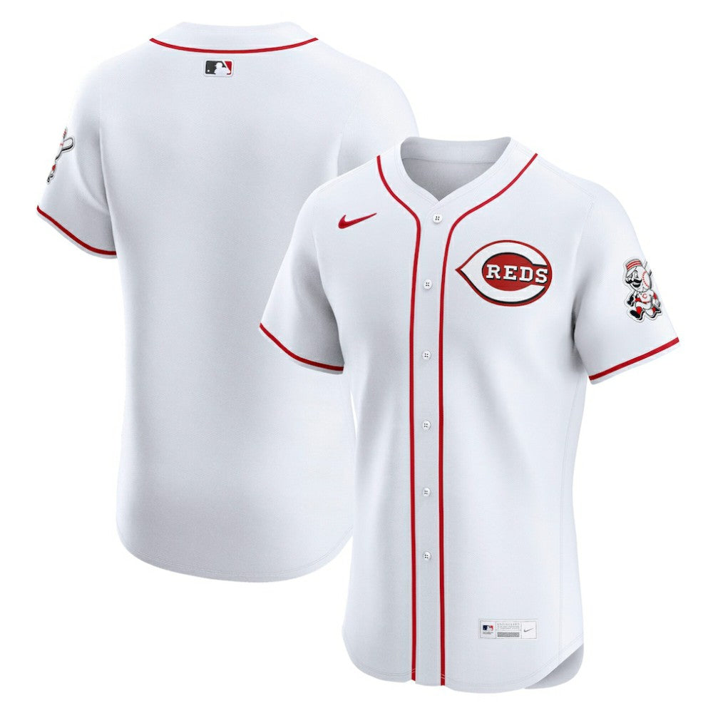 White Cincinnati Reds Nike Home Elite Jersey