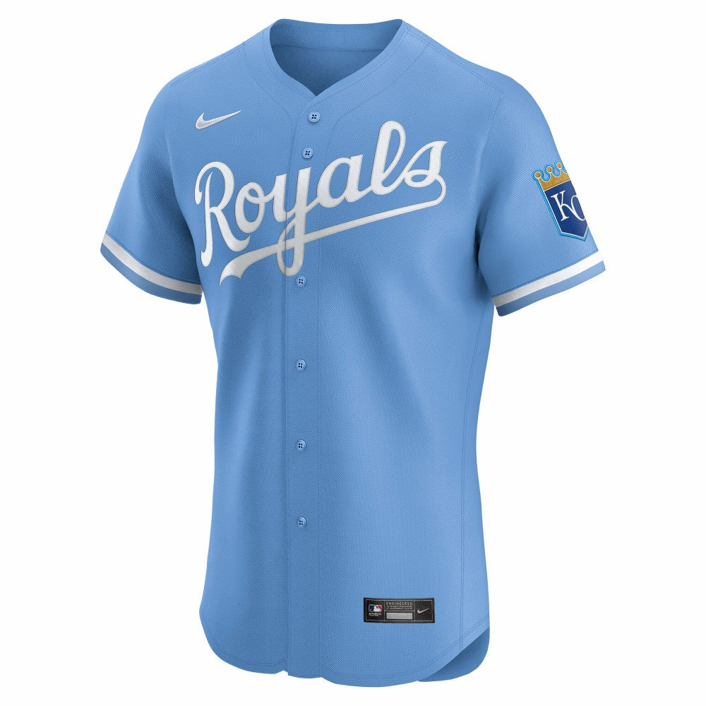 Light Blue Kansas City Royals Nike Alternate Elite Jersey